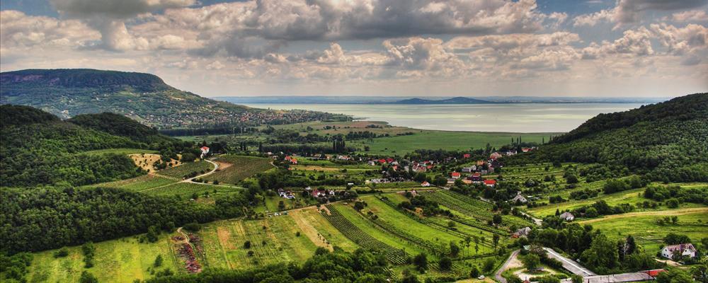 Landscape in Hungary